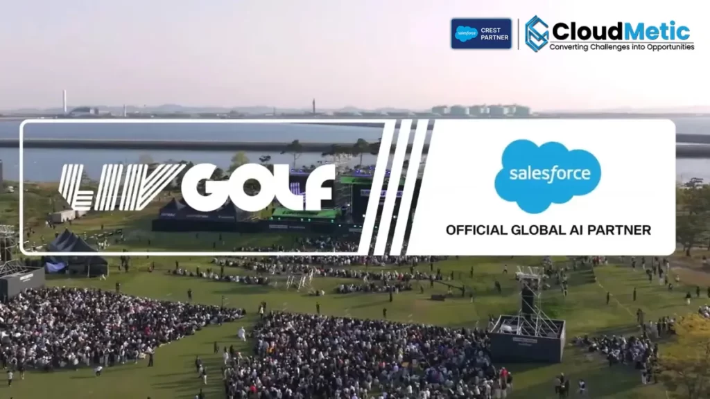 salesforce and liv golf announced a strategic agreement